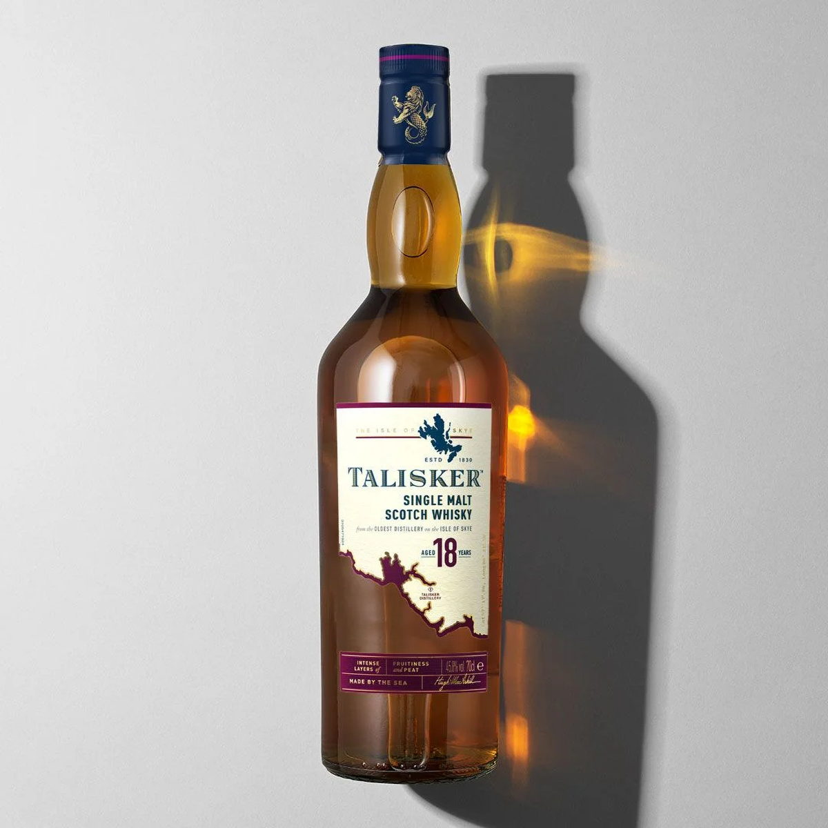Talisker 18 Year Old Single Malt Scotch Whisky 700ml