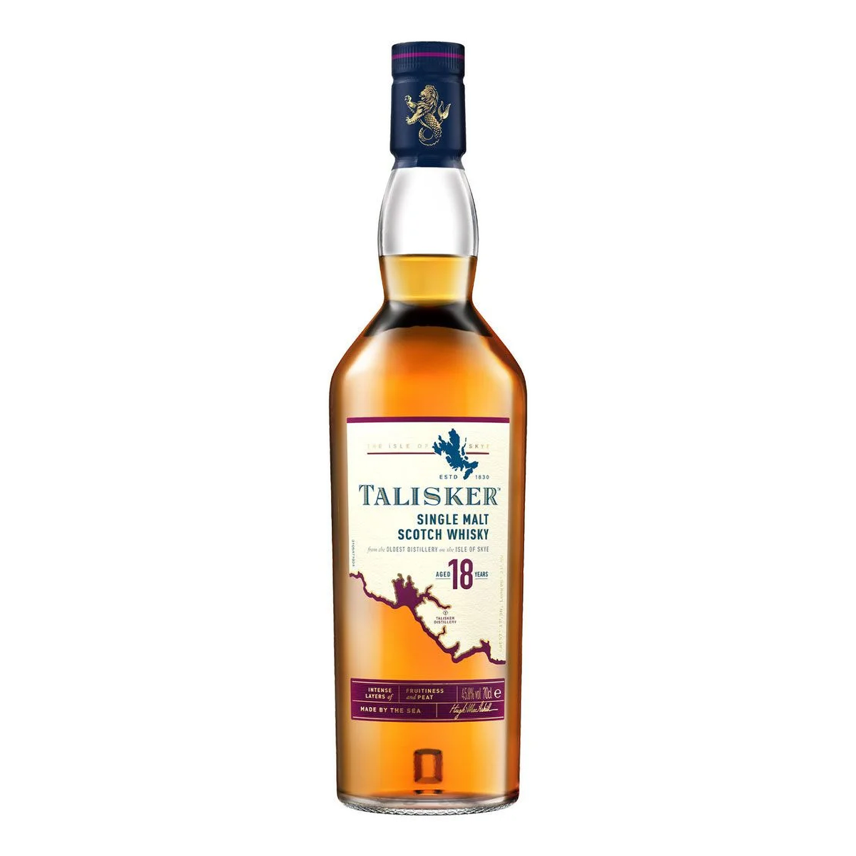Talisker 18 Year Old Single Malt Scotch Whisky 700ml