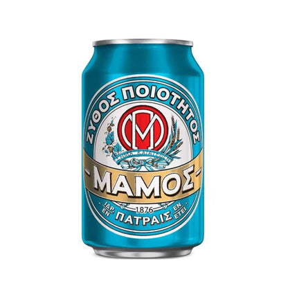 Mamos Pilsner Beer 330ml Can (6 Pack)