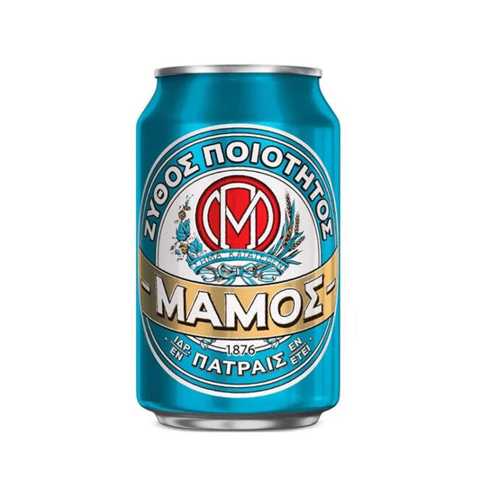 Mamos Pilsner Beer 330ml Can (6 Pack)
