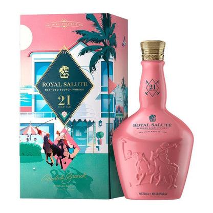 Chivas Royal Salute 21 Year Old Miami Polo Edition Blended Scotch Whisky 700ml