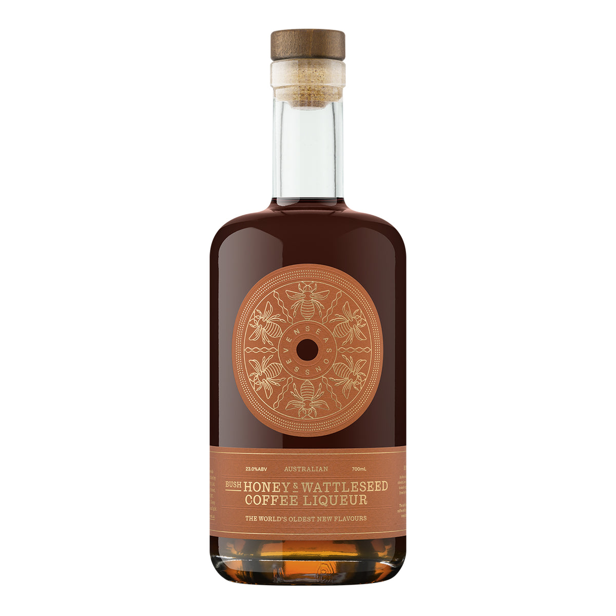 Seven Seasons Bush Honey & Wattleseed Coffee Liquer 700ml
