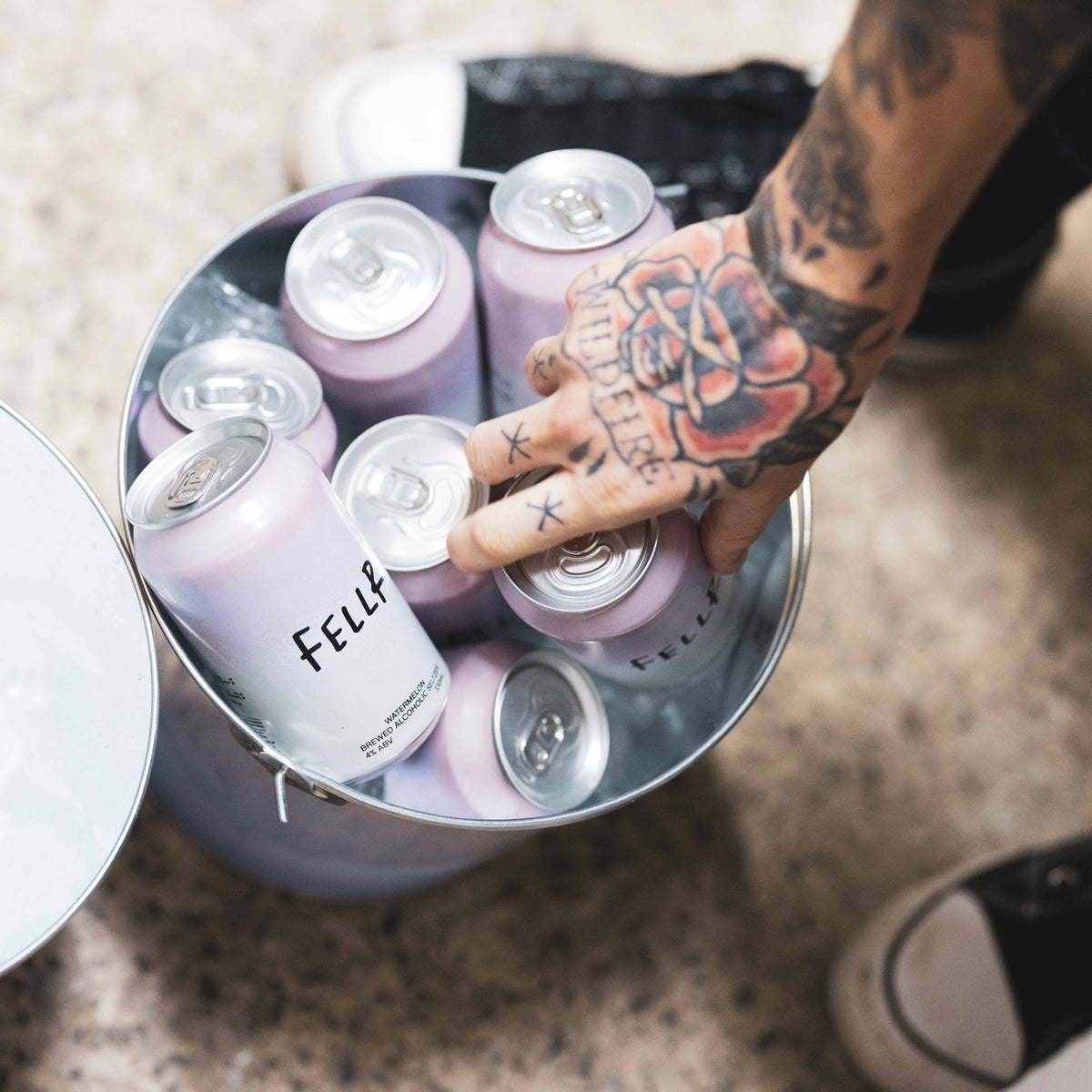 Fellr Watermelon Seltzer (4 Pack)