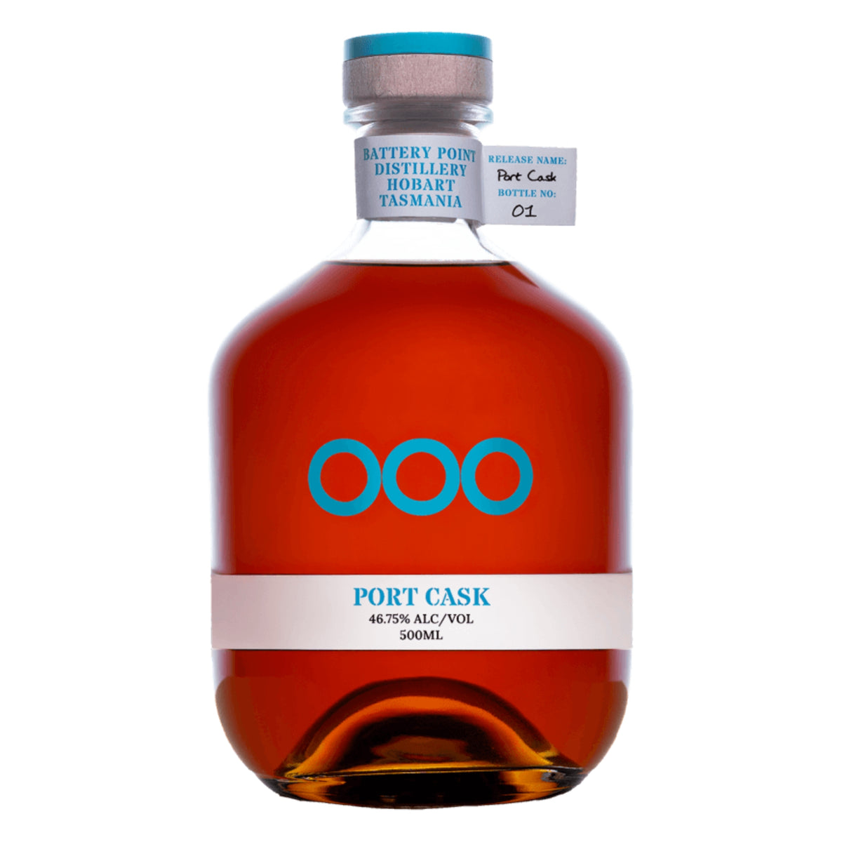 Battery Point Distillery Port Cask Single Malt Whisky 500ml