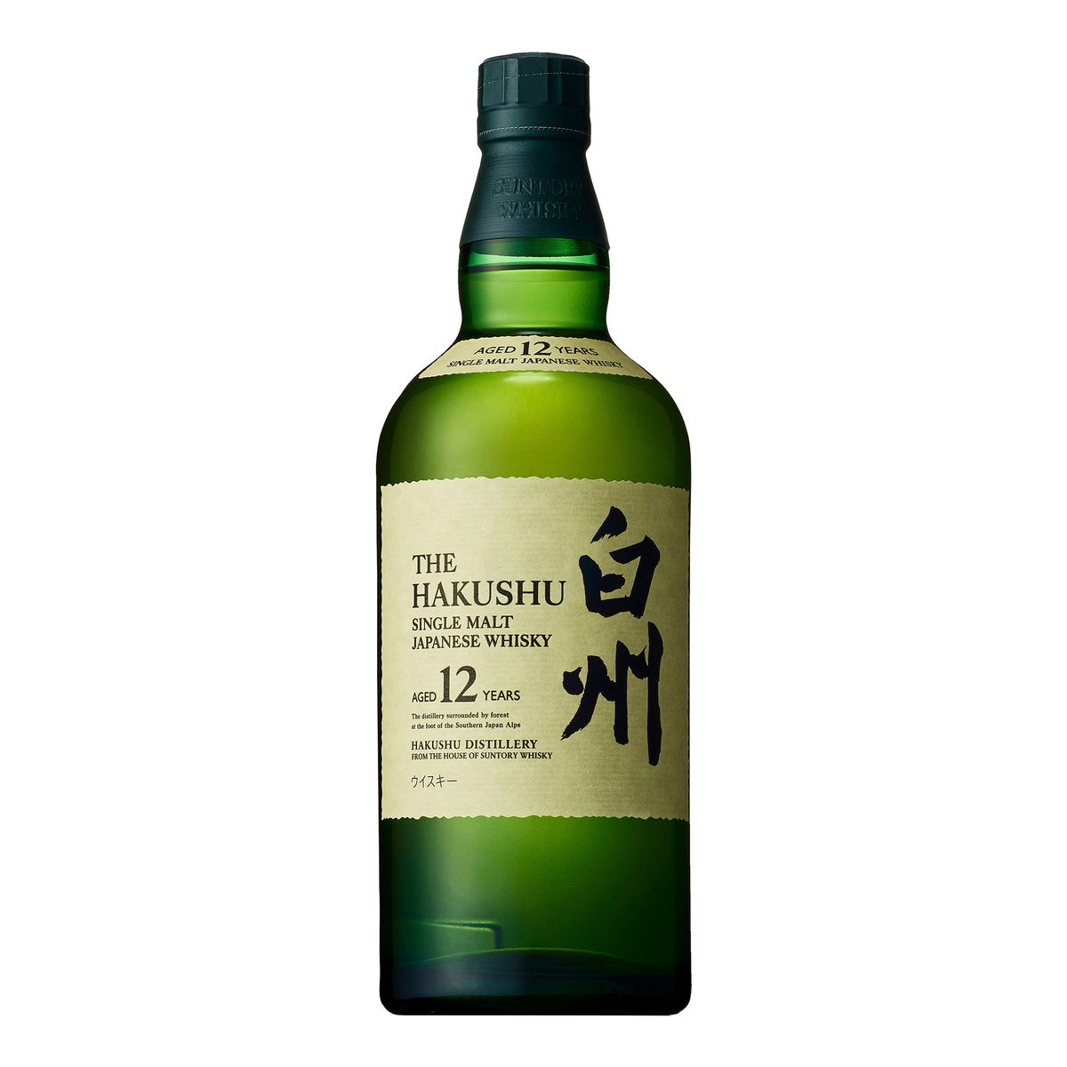 Hakushu 12 Year Old Single Malt Whisky 700ml