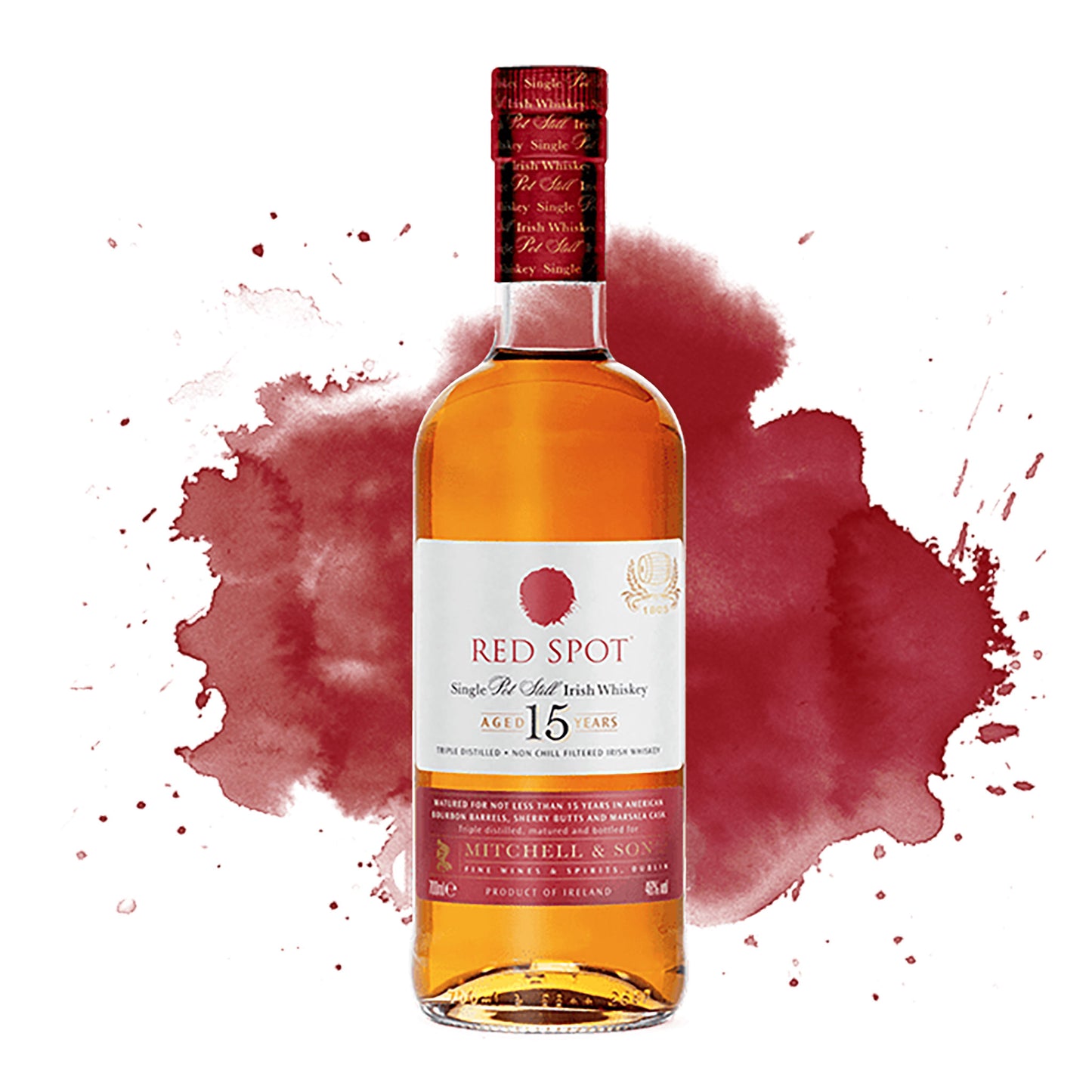 Red Spot 15 Year Old Cask Strength Single Pot Still Irish Whiskey 700ml