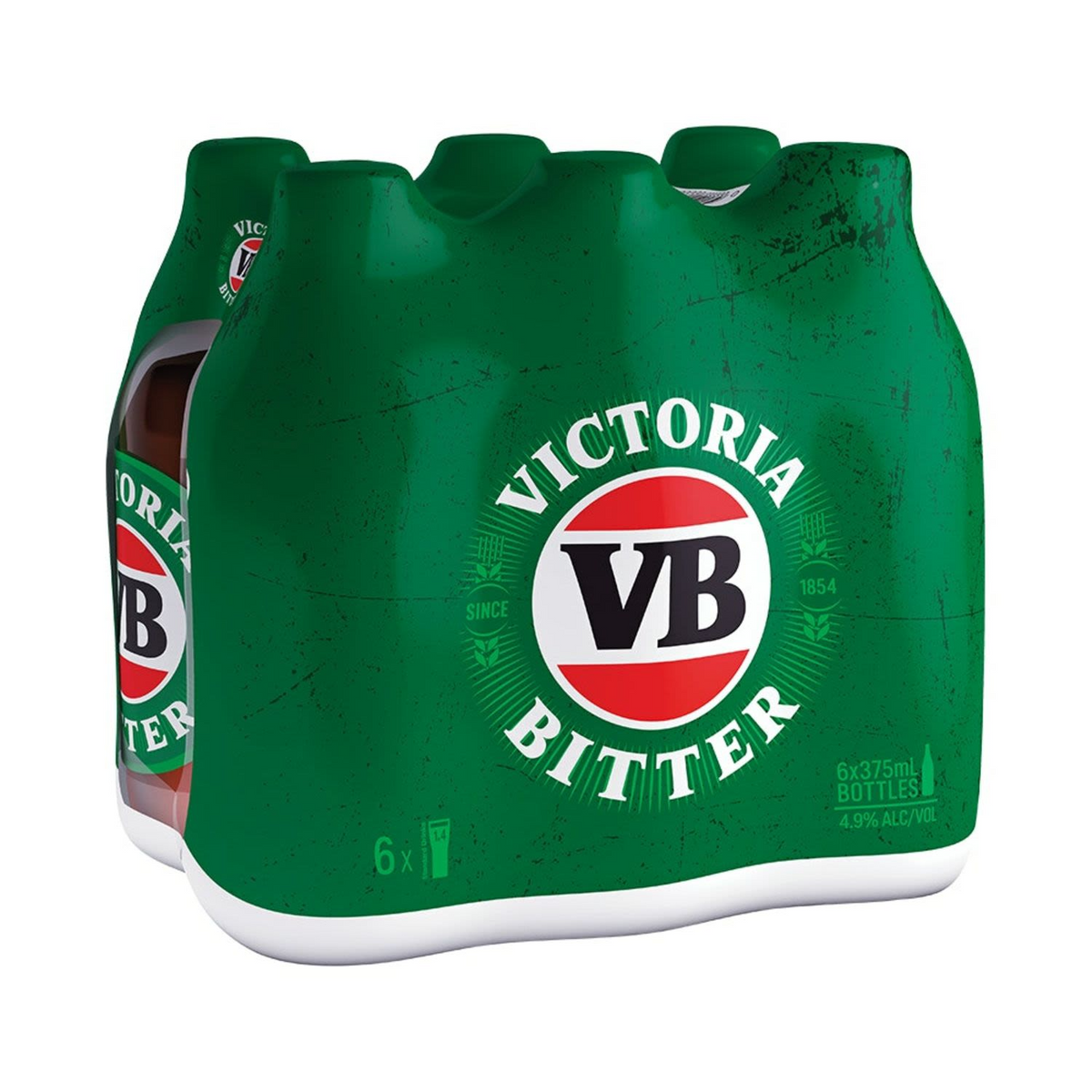Victoria Bitter 375ml (6 Pack)