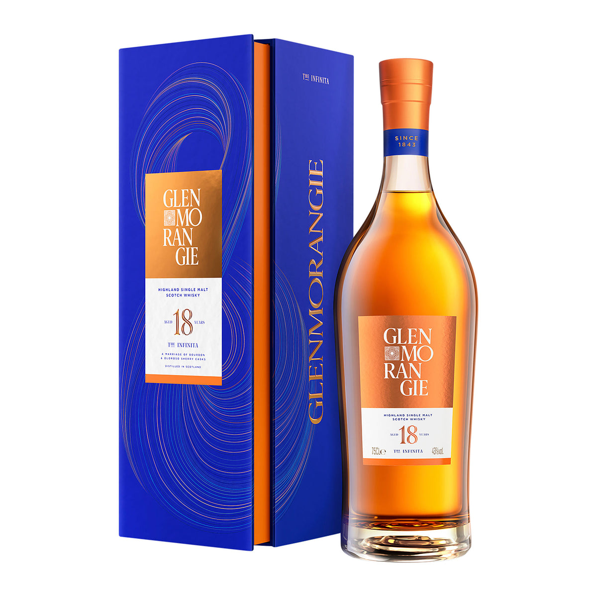 Glenmorangie The Infinita 18 Year Old Single Malt Scotch Whisky 700ml