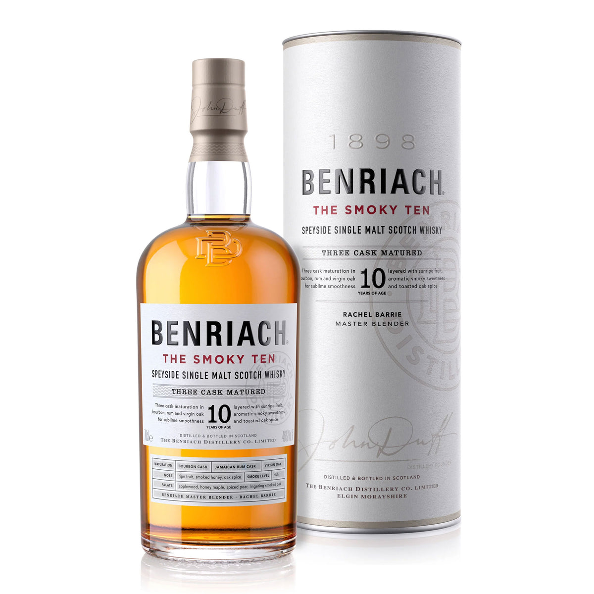 Benriach The Smoky Ten 10 Year Old Single Malt Scotch Whisky 700ml