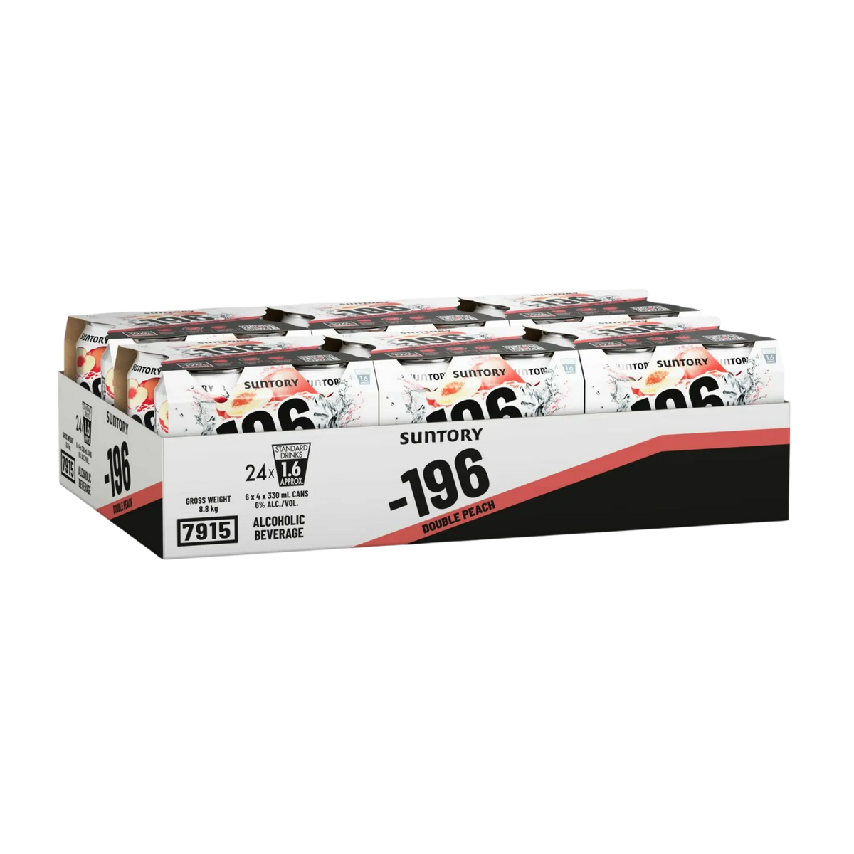 Suntory -196 Double Peach (Case)