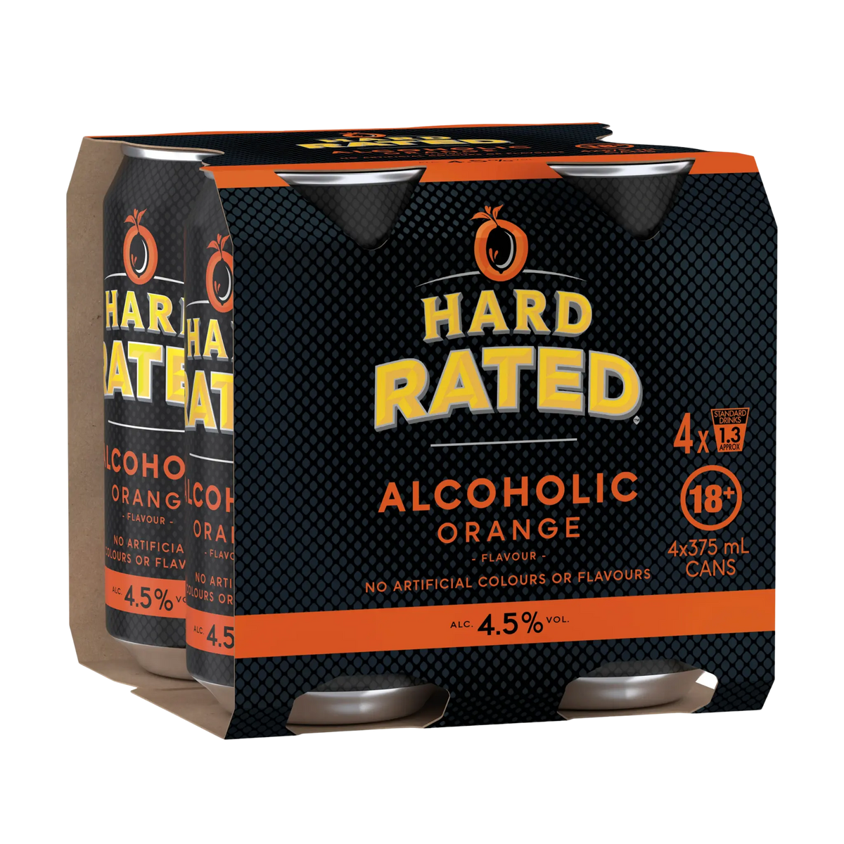 Hard Rated Orange (4 Pack)