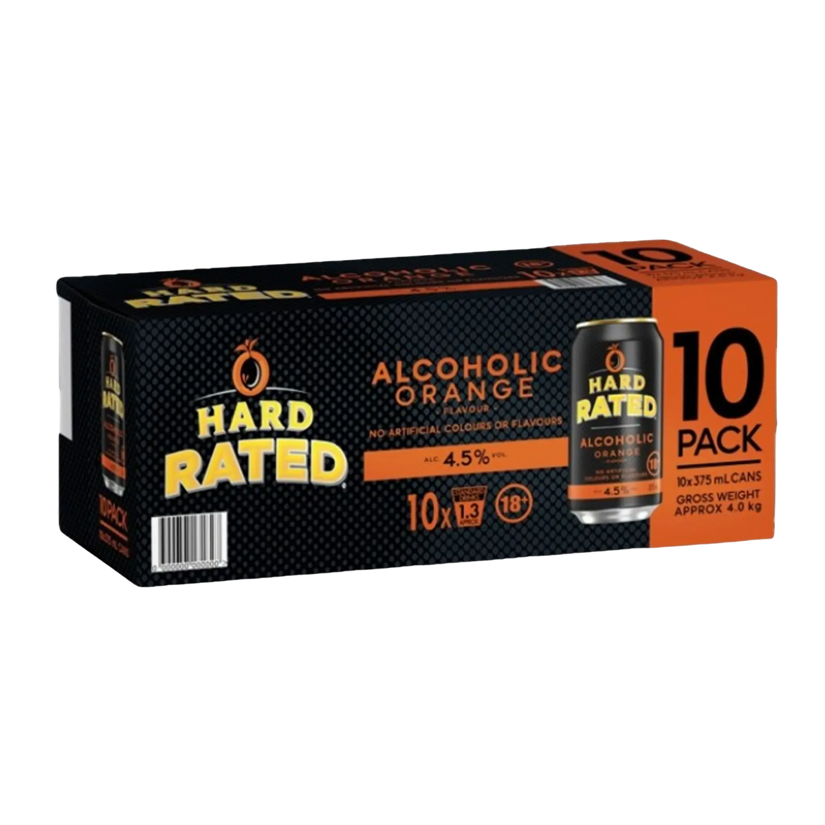 Hard Rated Orange (10 Pack)