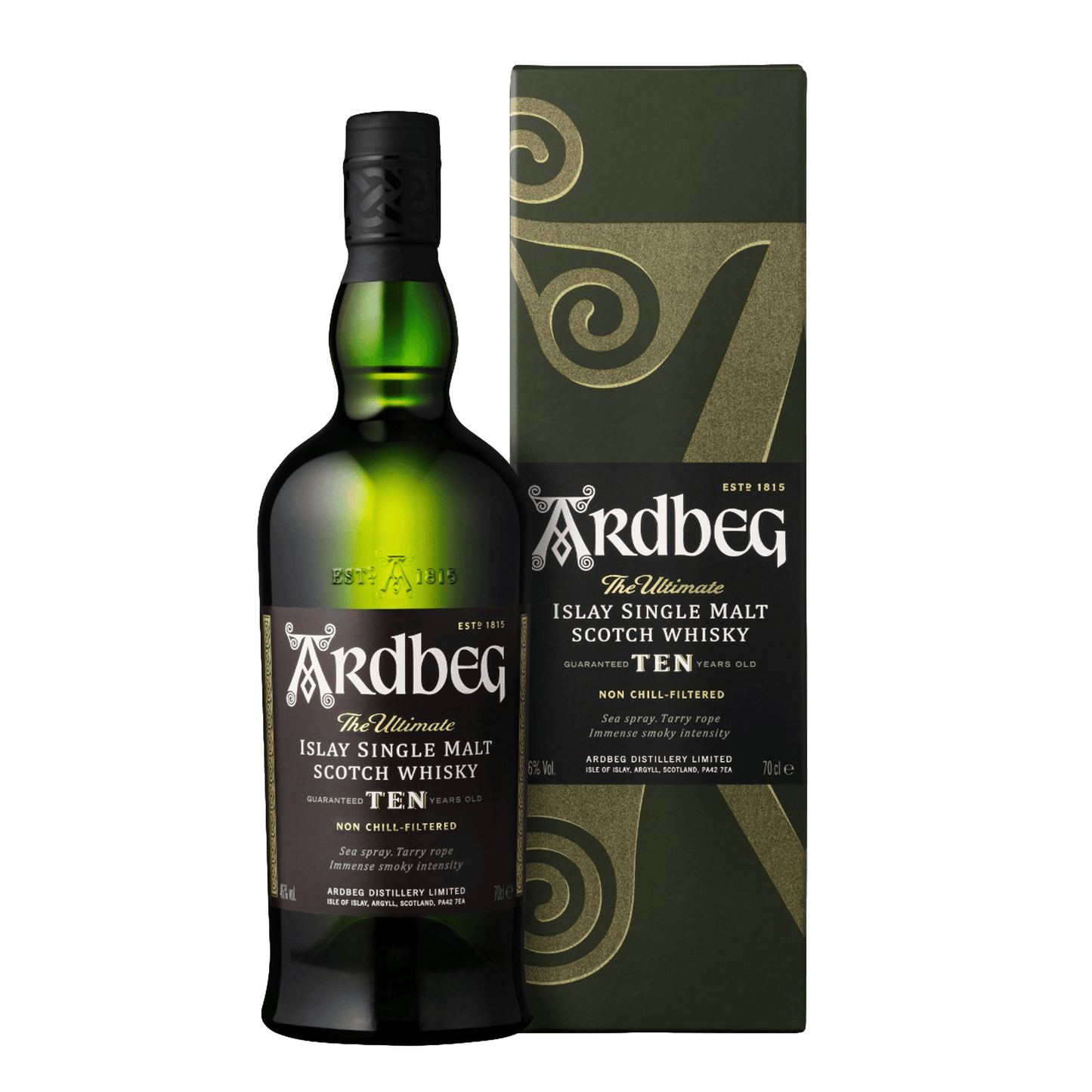 Ardbeg 10 Year Single Malt Scotch Whisky 700ml