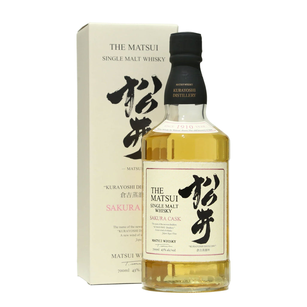 Kurayoshi Matsui Sakura Cask Single Malt Japanese Whisky 700ml