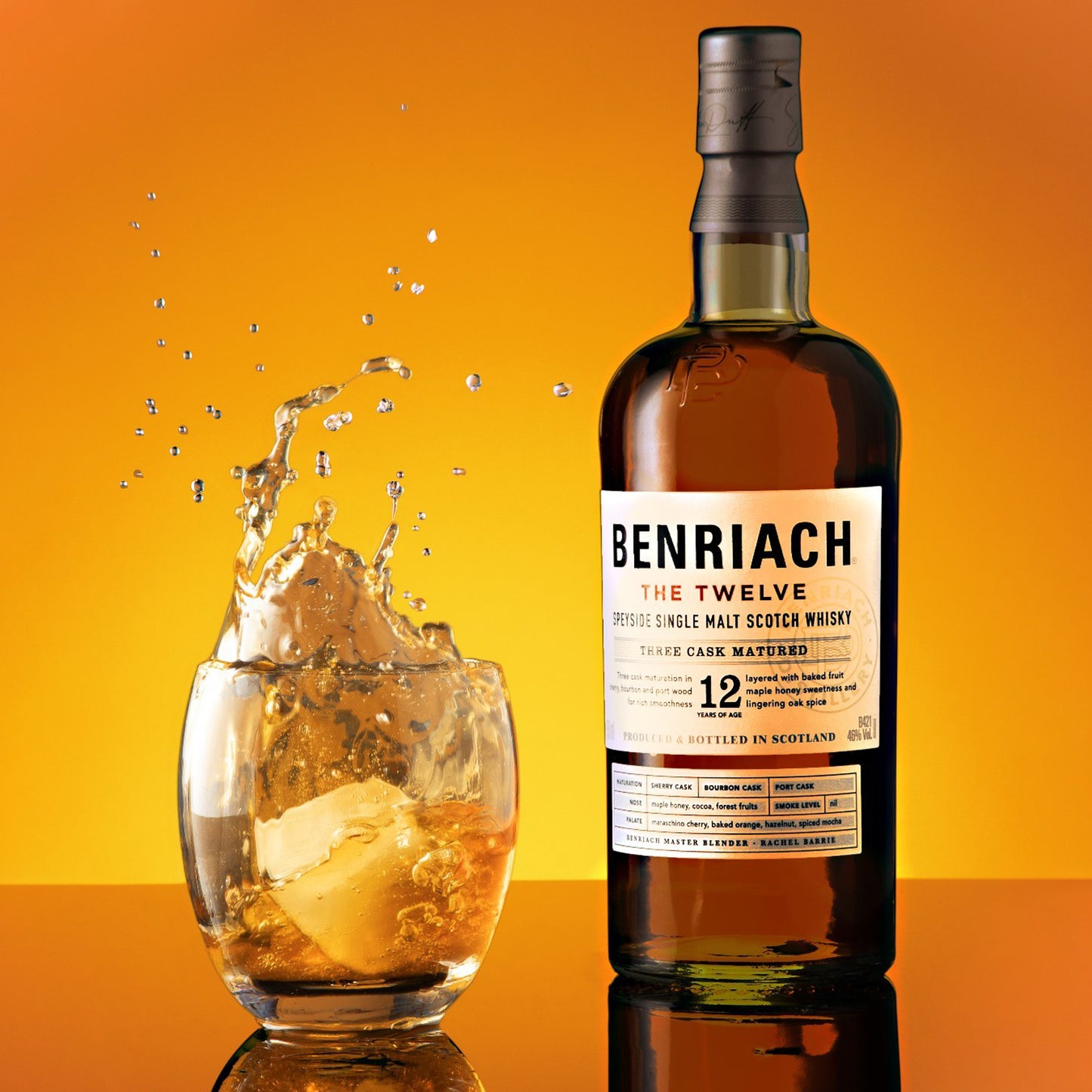 Benriach The Twelve 12 Year Old Single Malt Scotch Whisky 700ml