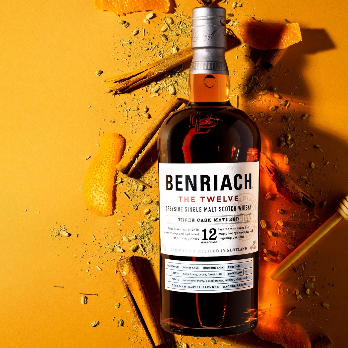 Benriach The Twelve 12 Year Old Single Malt Scotch Whisky 700ml