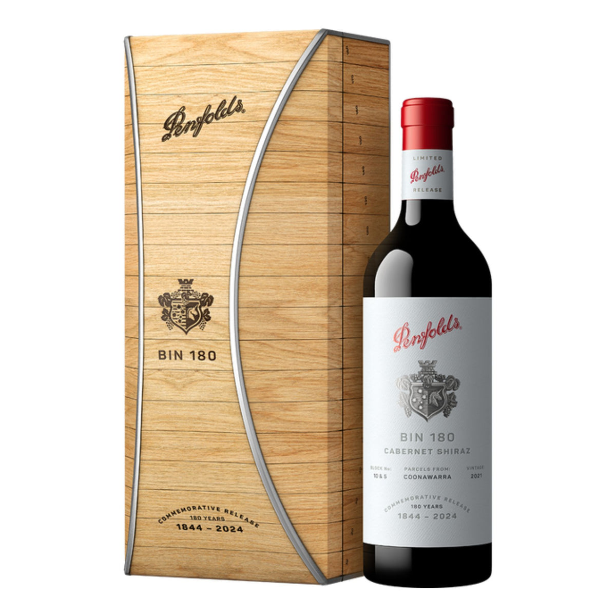 Penfolds Bin 180 Cabernet Shiraz 2021