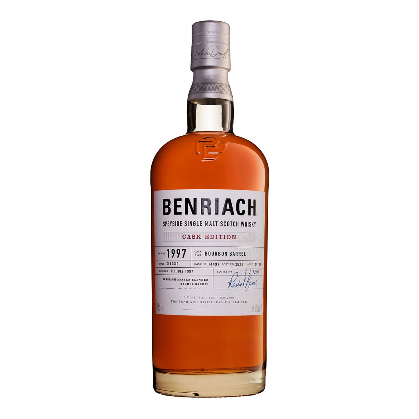 Benriach 1997 Single Cask Cask #14491 24 Year Old Single Malt Scotch Whisky 700ml