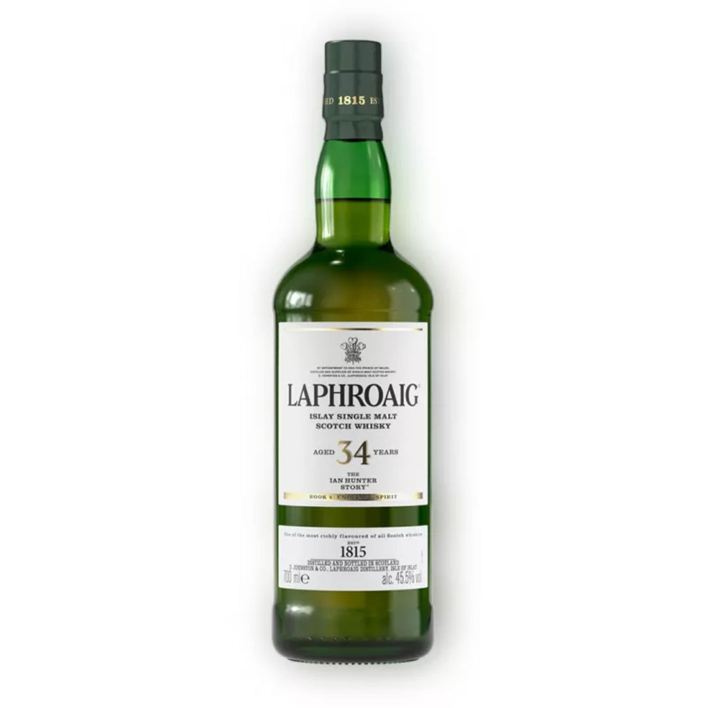 Laphroaig 34 Year Old The Ian Hunter Story Book #5 Single Malt Scotch Whisky 700ml