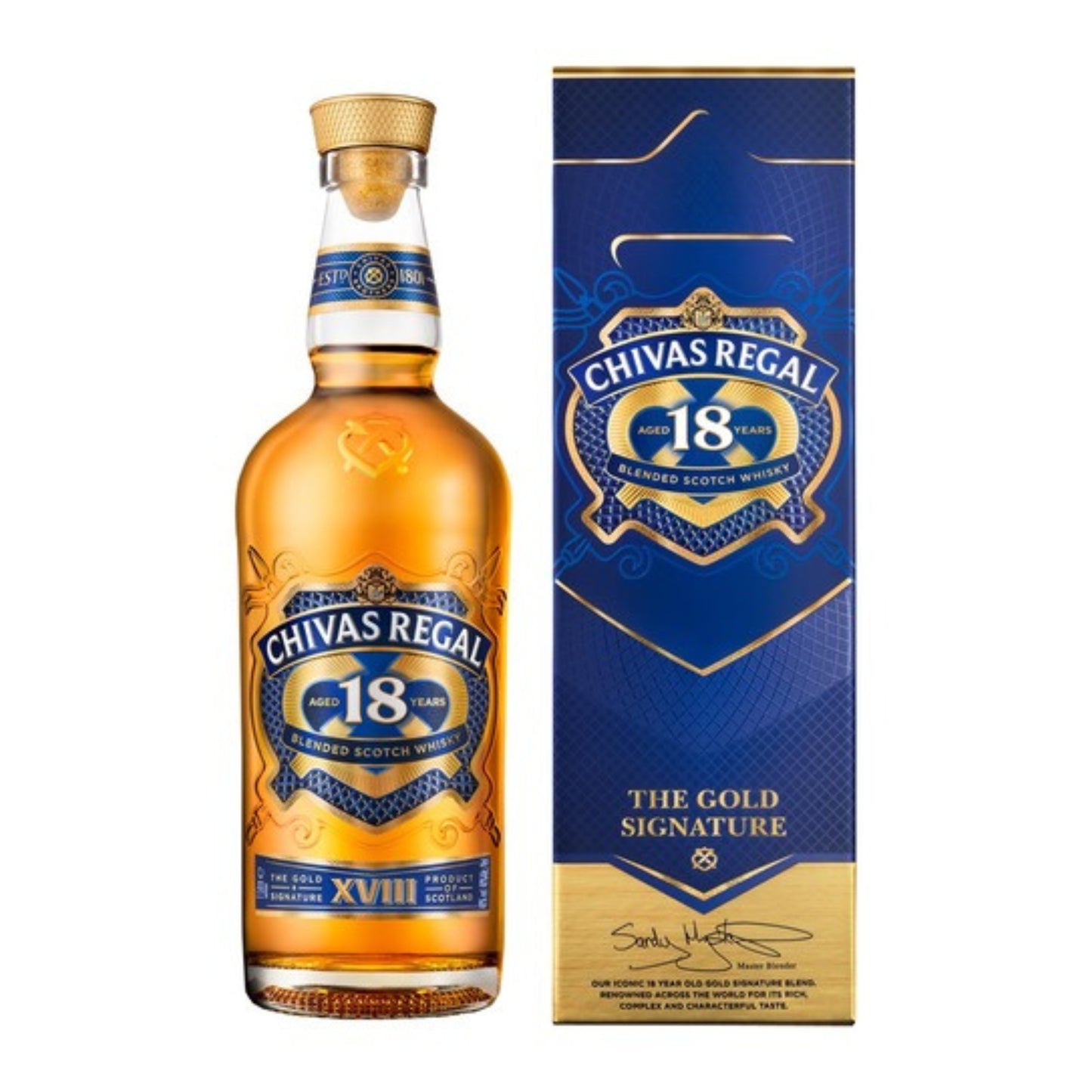 Chivas Regal 18 Year Old Blended Scotch Whisky 700ml