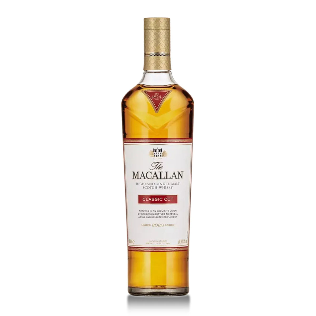 The Macallan Classic Cut Cask Strength Single Malt Scotch Whisky 700ml (2023 Edition)