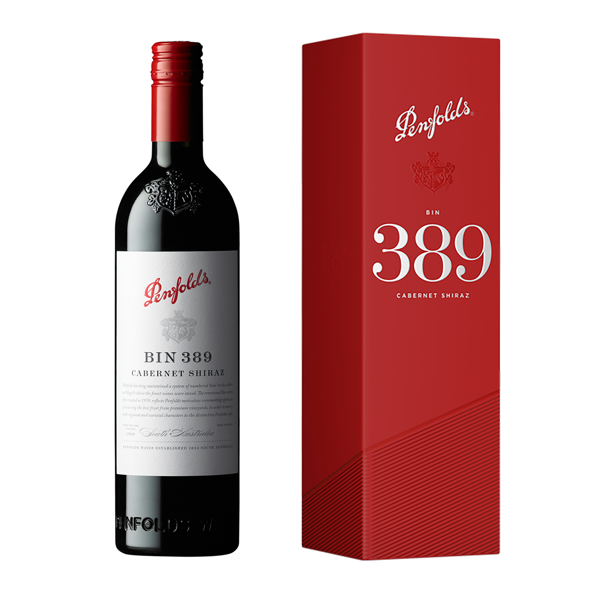 Penfolds Bin 389 Cabernet Shiraz 2019 (Gift Boxed)