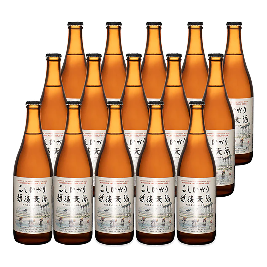 Echigo Koshihikari Rice Lager 500ml (Case)