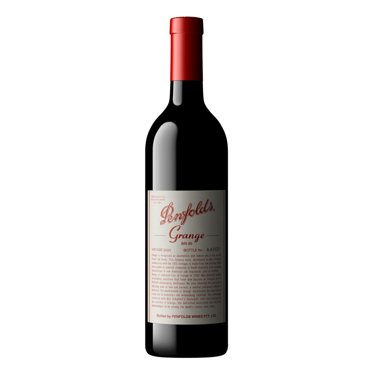 Penfolds Bin 95 Grange Shiraz 2020 (Gift Boxed)