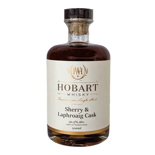 Hobart Whisky Ex-Sherry Matured Laphroaig Finished Single Malt Whisky 500ml