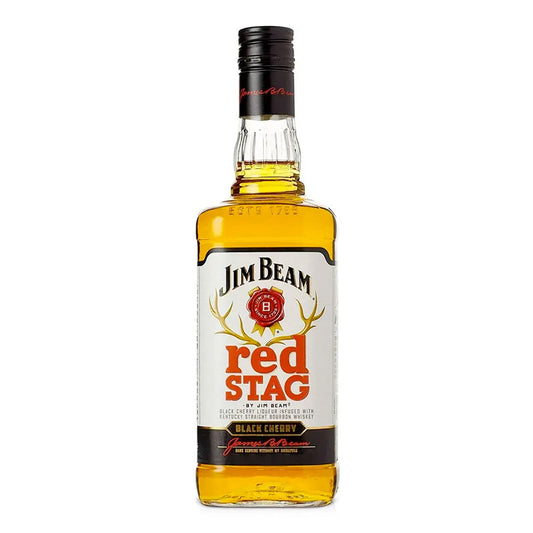 Jim Beam Red Stag Black Cherry Bourbon Whiskey 1L