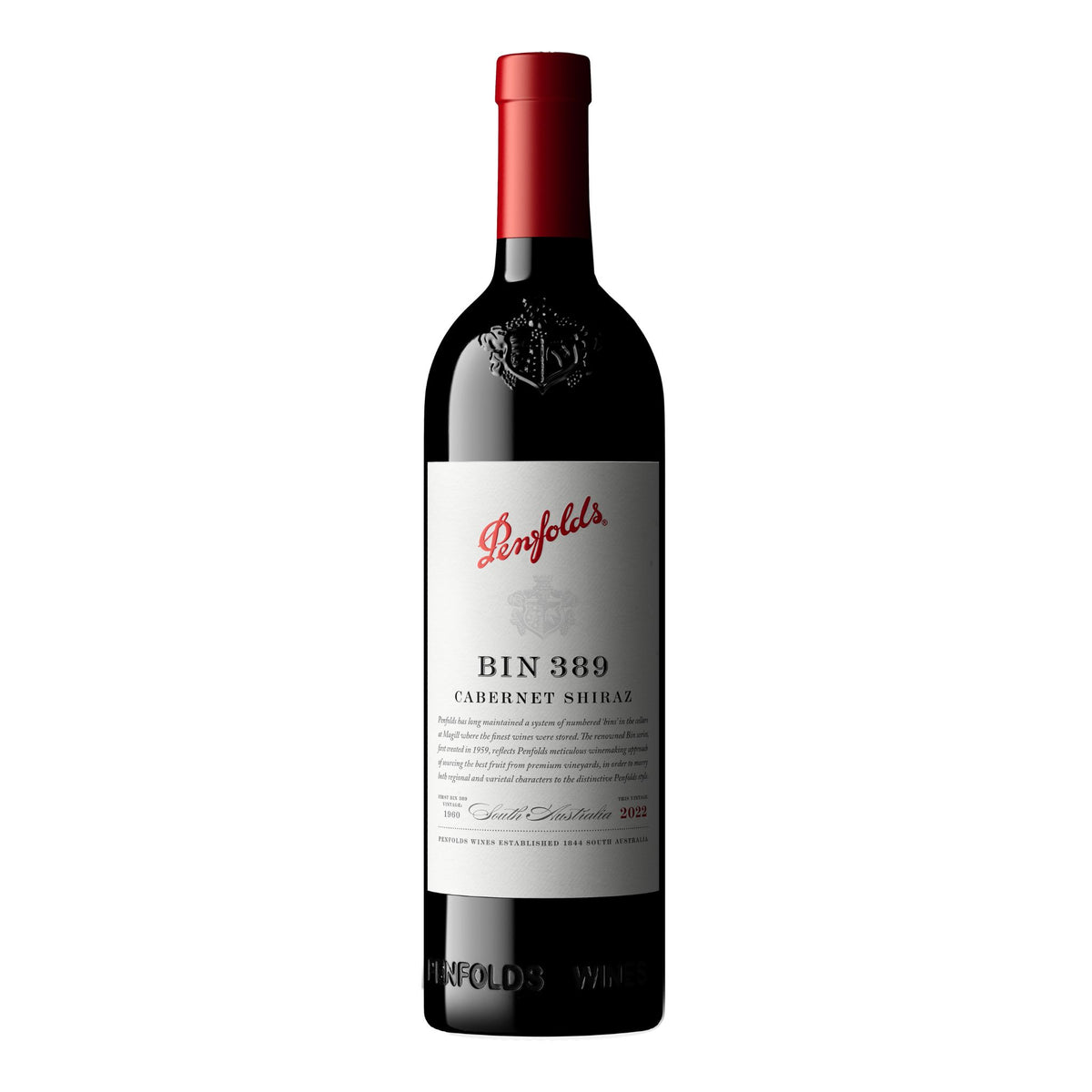 Penfolds Bin 389 Cabernet Shiraz 2022 (Gift Boxed)