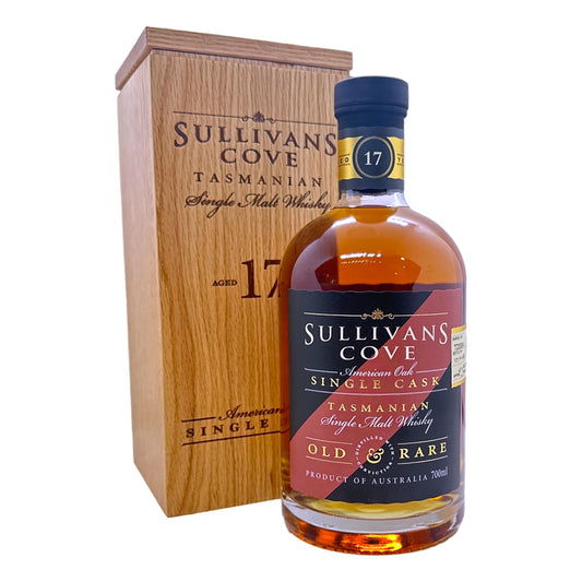 Sullivans Cove Old & Rare American Oak Second Fill Single Cask 17 Year Old Single Malt Whisky 700ml (TD0101)