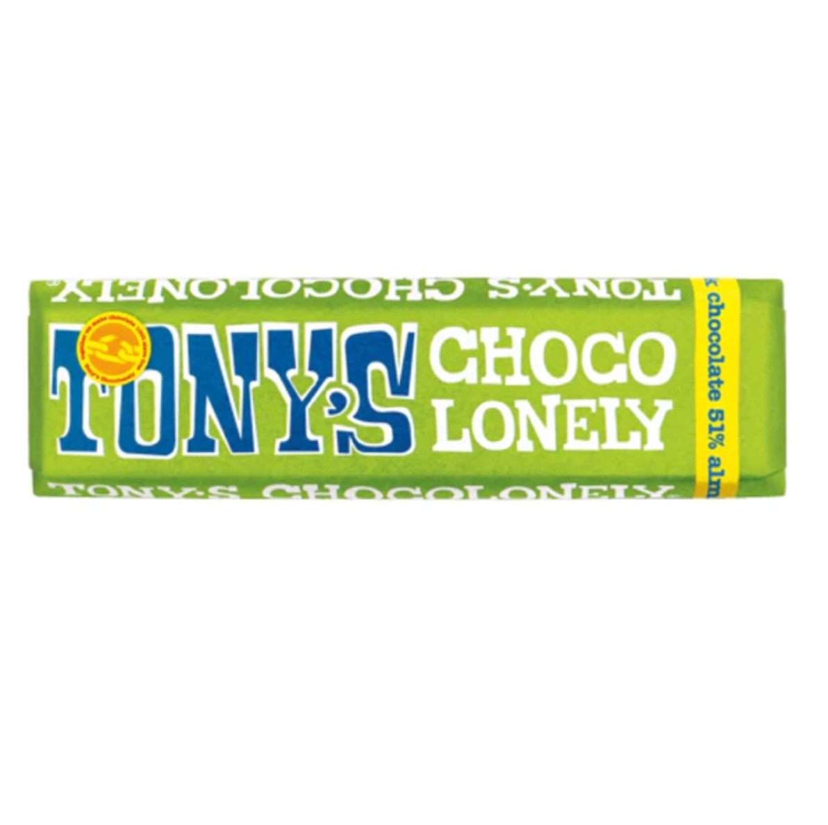 Tony's Chocolonely Almond Sea Salt Chocolate, Mini