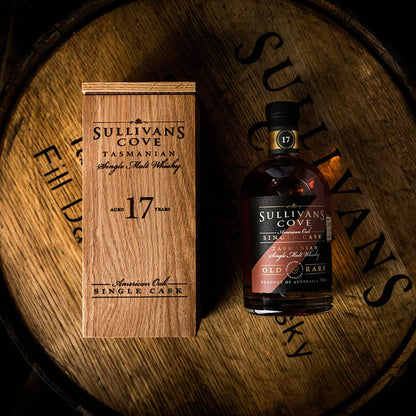 Sullivans Cove Old & Rare American Oak Second Fill Single Cask 17 Year Old Single Malt Whisky 700ml (TD0101)