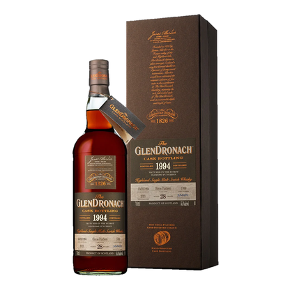 The Glendronach 1994 Single Cask #1769 28 Year Old Single Malt Scotch Whisky 700ml