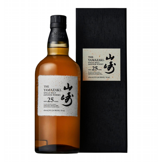 Yamazaki 25 Year Old Single Malt Japanese Whisky 700ml