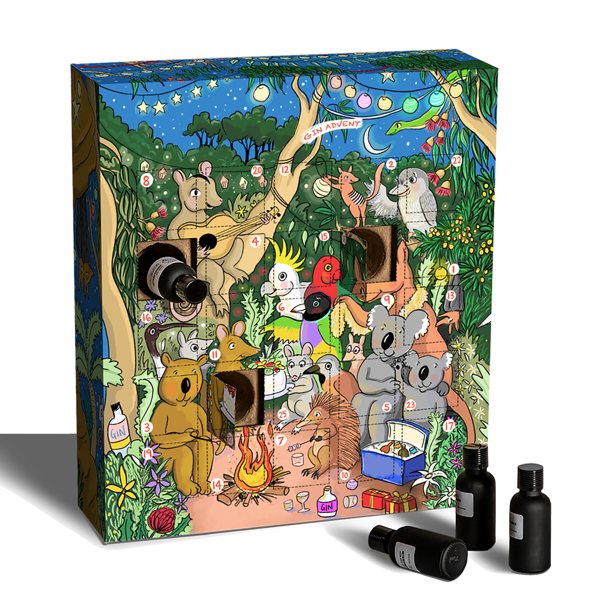 Australian Gin Advent Calendar (Critter Camp Edition) - CBD Cellars