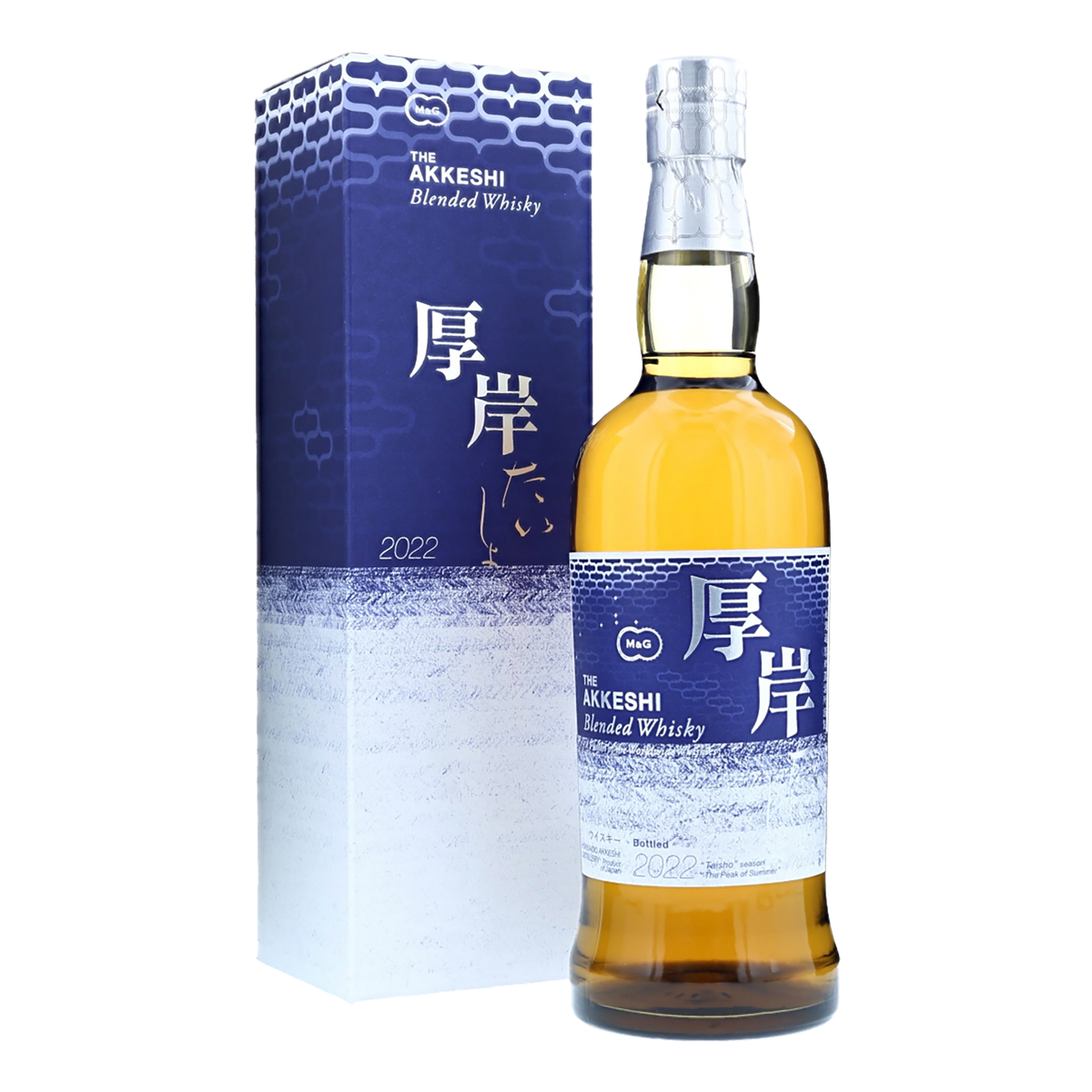 Akkeshi Taisho Blended Japanese Whisky 700ml (2022 Bottling) – CBD