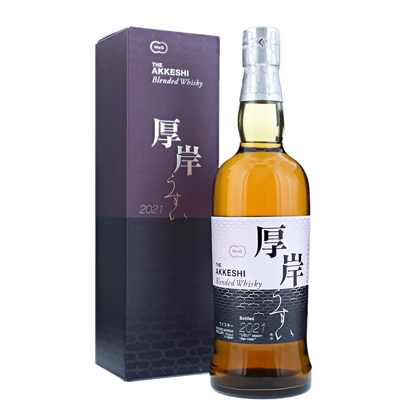 Akkeshi Usui Blended Japanese Whisky 700ml (2021 Release) - CBD Cellars