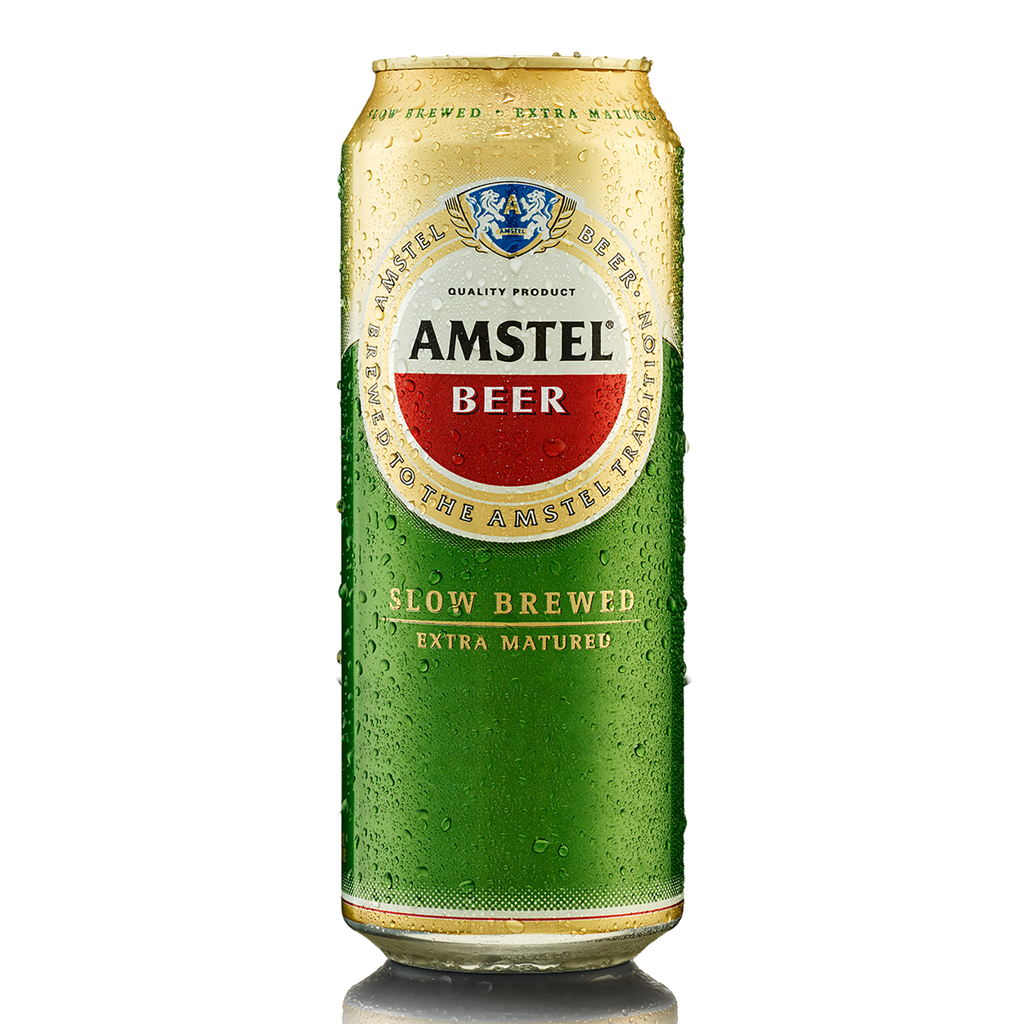 Amstel Premium Lager 500ml (Can 6 Pack)