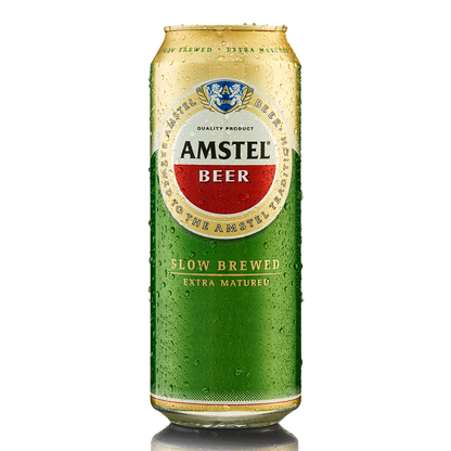 Amstel Premium Lager 500ml (Can 6 Pack)