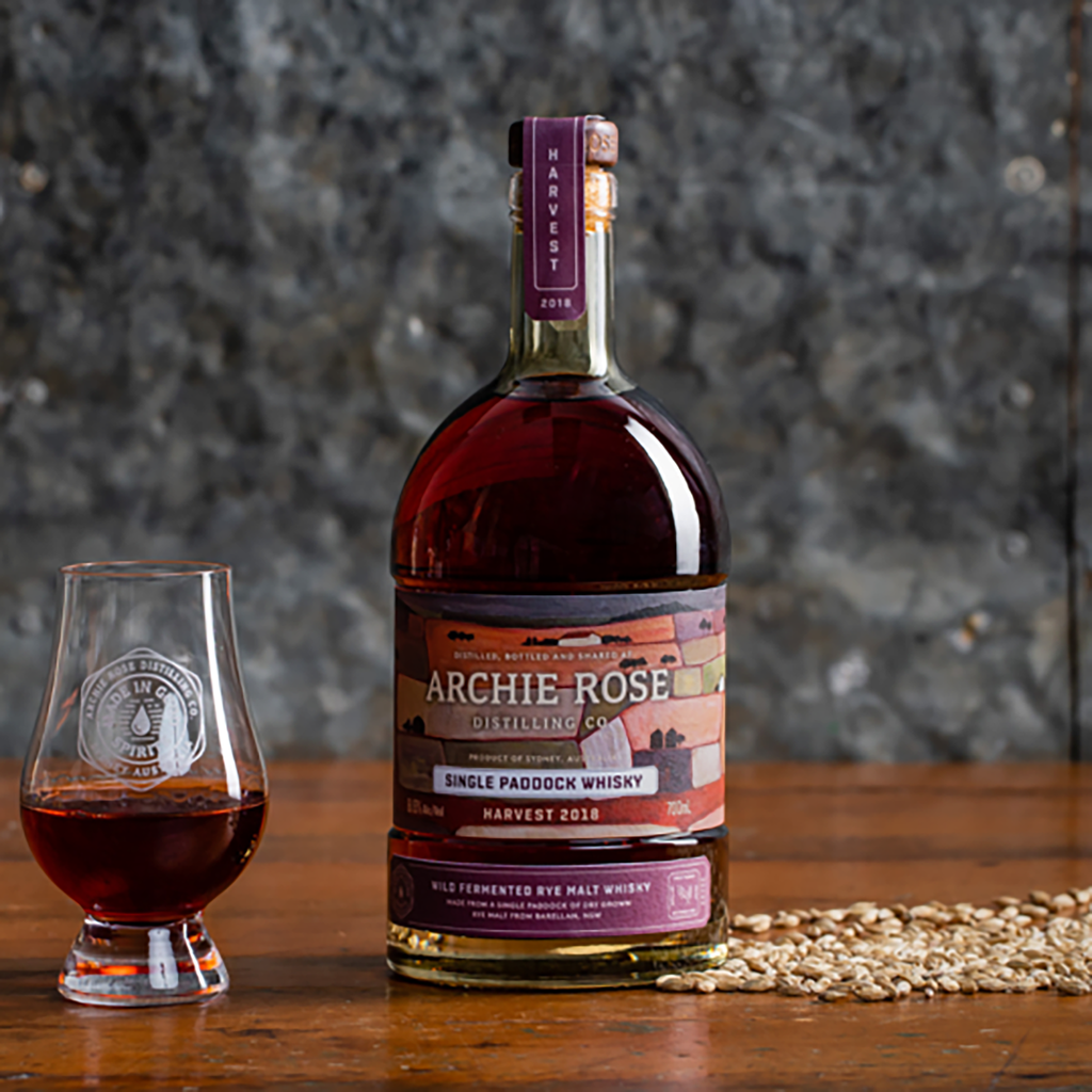 Archie Rose Distilling Co. Single Paddock Rye Malt Whisky Harvest 2018 700ml