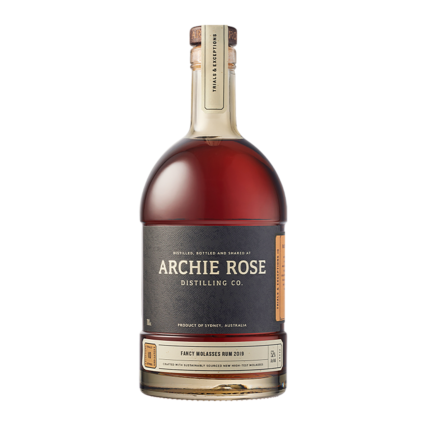 Archie Rose Distilling Co. Fancy Molasses Rum 2019 700ml