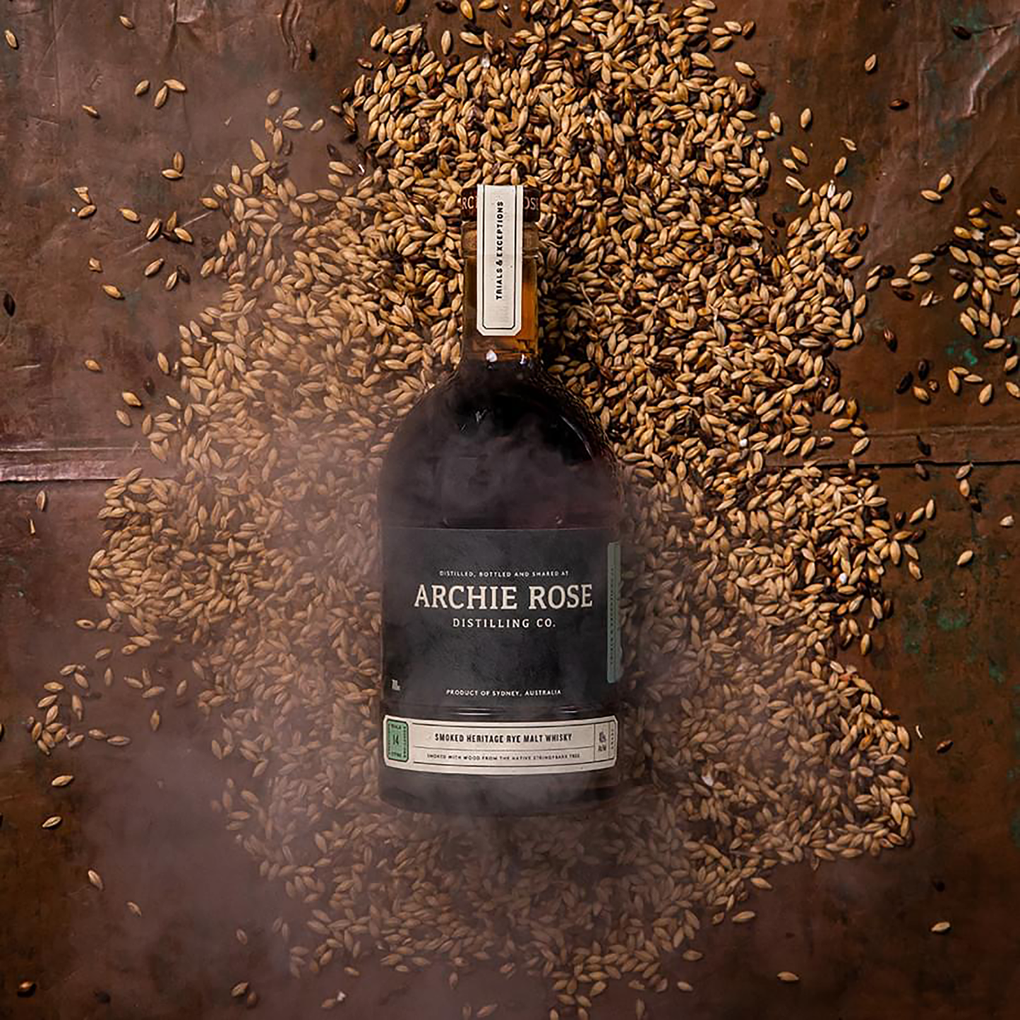 Archie Rose Distilling Co. Smoked Heritage Rye Malt Whisky 700ml