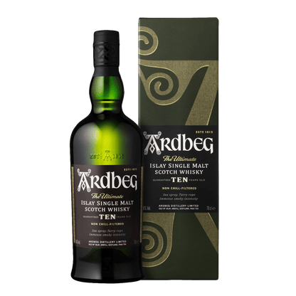 Ardbeg 10 Year Single Malt Scotch Whisky 700ml - CBD Cellars