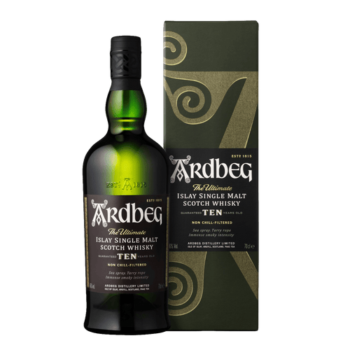 Ardbeg 10 Year Single Malt Scotch Whisky 700ml - CBD Cellars
