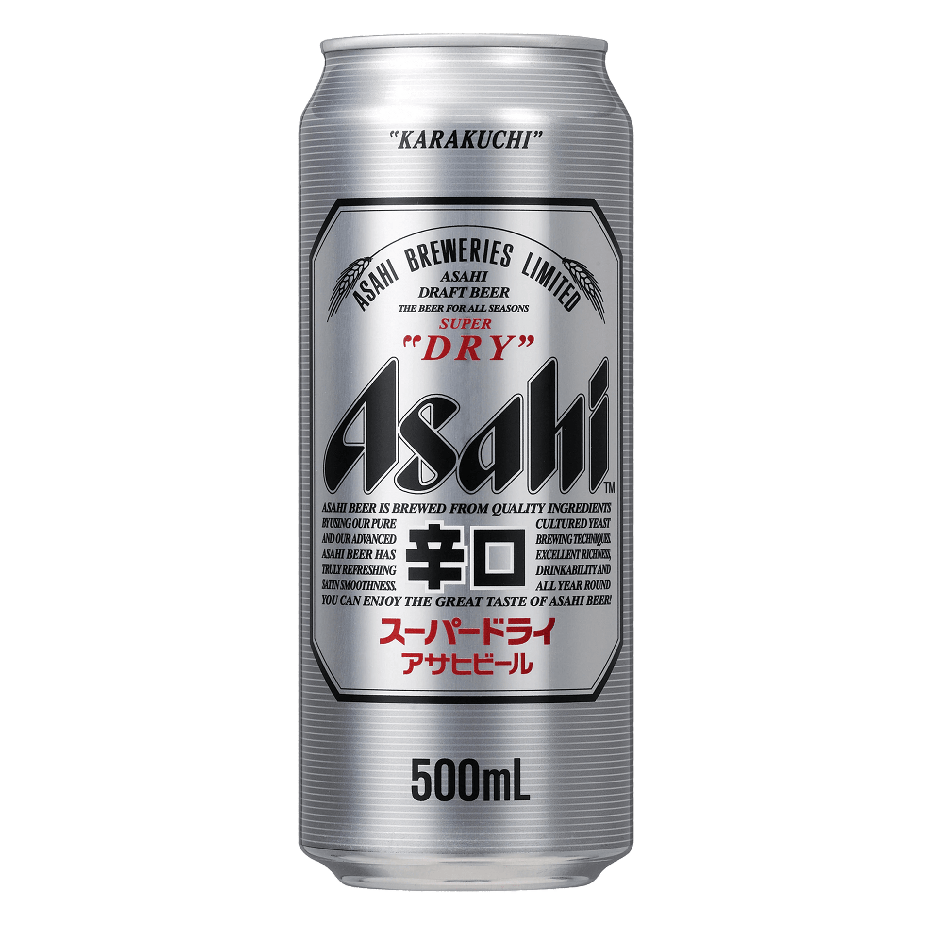 Asahi Super Dry 500ml (Case) – CBD Cellars