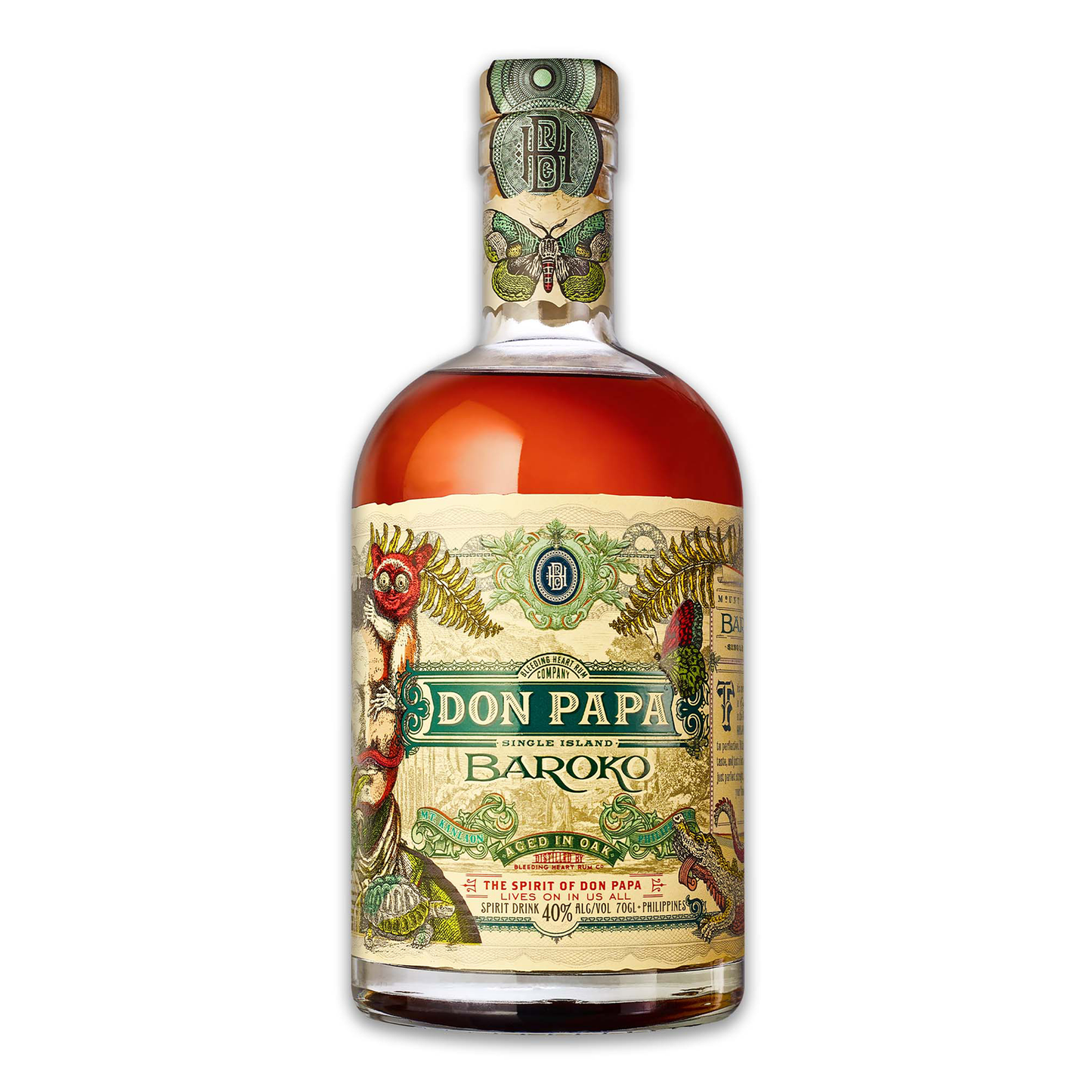 Don Papa Baroko Rum 700ml - CBD Cellars