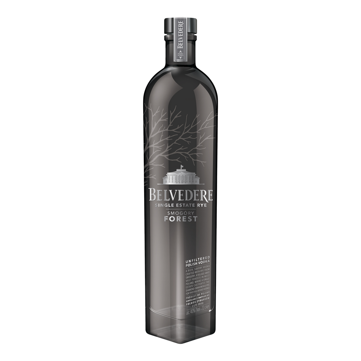 Belvedere Single Estate Rye Smogory Forest Vodka 700mL