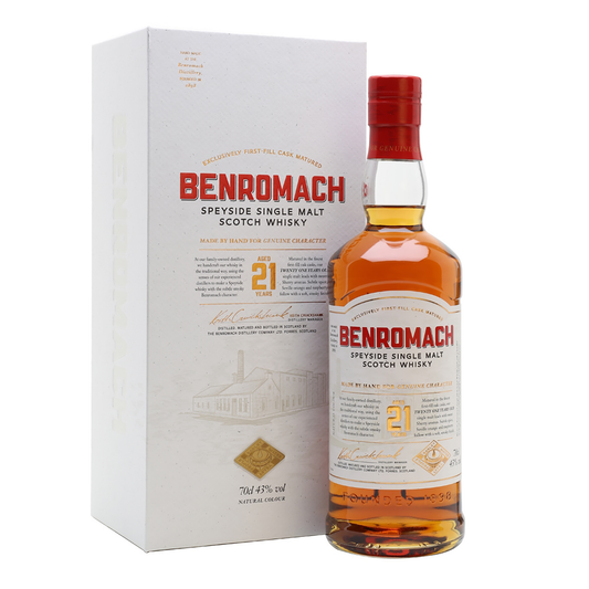 Benromach 21 Year Old Single Malt Scotch Whisky 700ml